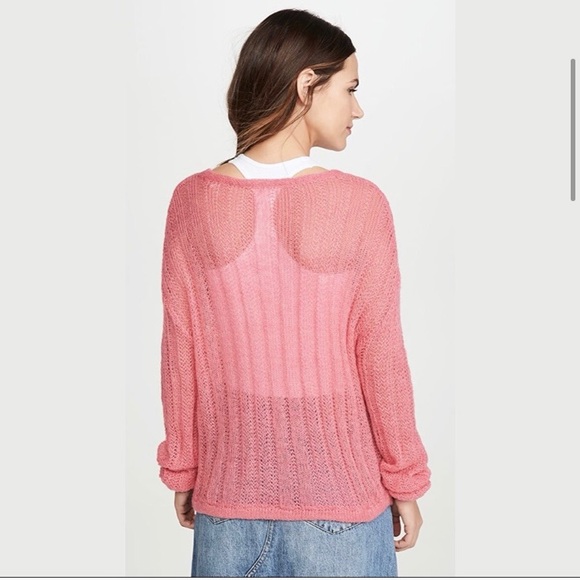 Free People | Angel Soft Pullover Sweater in Bubblegum Pink | Sz S - Picture 9 of 9
